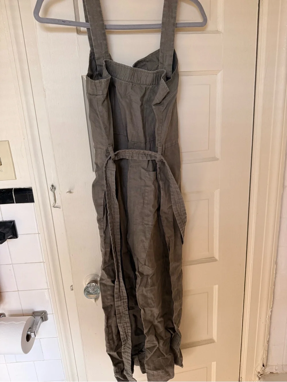 Everlane linen jumpsuit